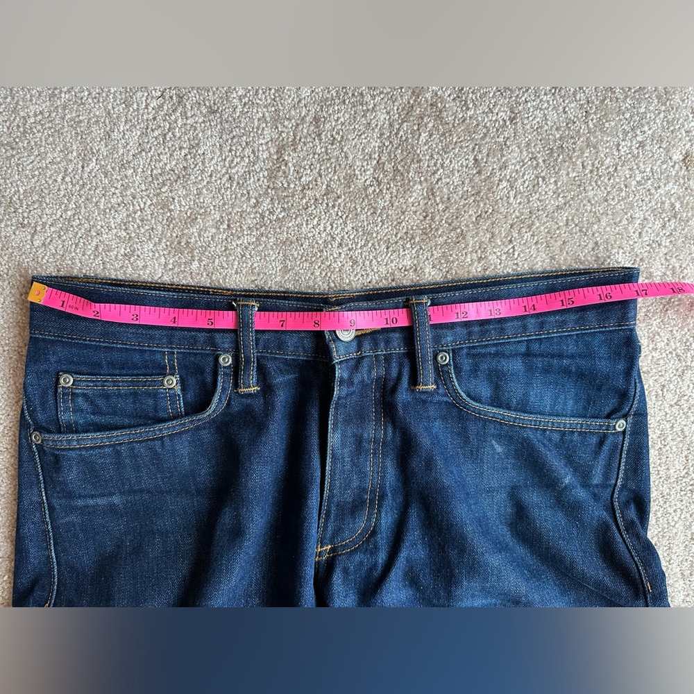 Gustin selvedge indigo denim jeans- made in USA SF CA! - Picture 4 of 7